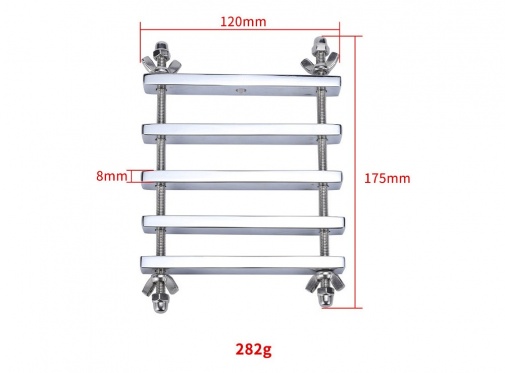 MT - Thumbscrew Squeezing Fingers - Silver photo