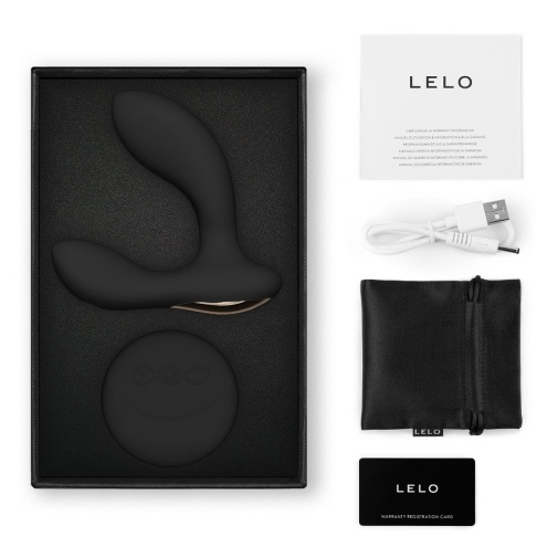 Lelo - Hugo 2 Remote Massager - Black photo