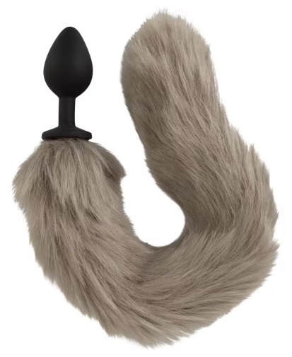 You2Toys - Fox Tail Plug - Grey photo