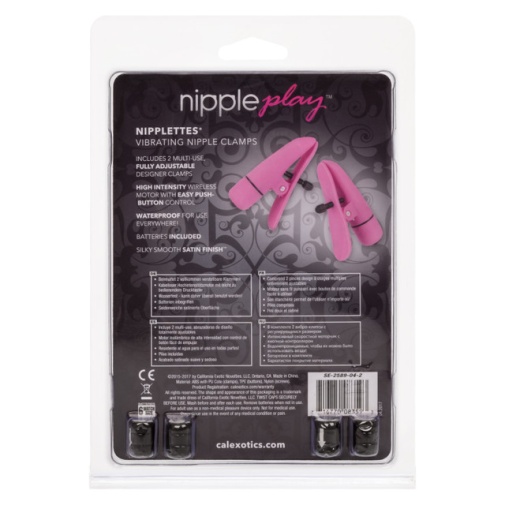 CEN - Nipplettes Vibro Clamps - Pink photo