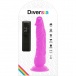 Diversia - Flexible Vibro Dildo 21cm - Purple photo-8