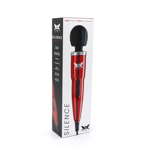 Pixey - Silence Massager - Cherry photo