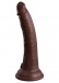 King Cock - 7" Elite Vibro Cock - Brown photo