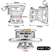 FAAK - Chastity Cage 200 - Silver photo-10