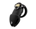 FAAK - Silicone Chastity Cage 113 - Black photo-2