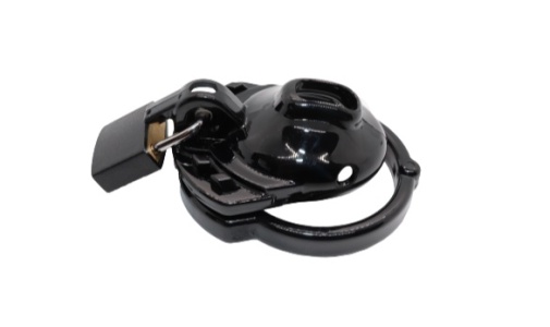 Locked in Lust - Vice Clitty Chasity Cage - Black photo