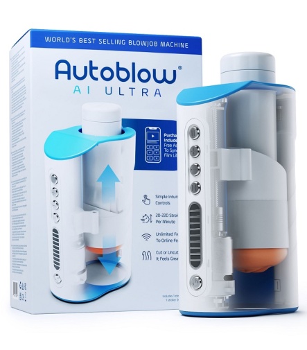 Autoblow - AI 極致電動自慰器 - 白色 照片