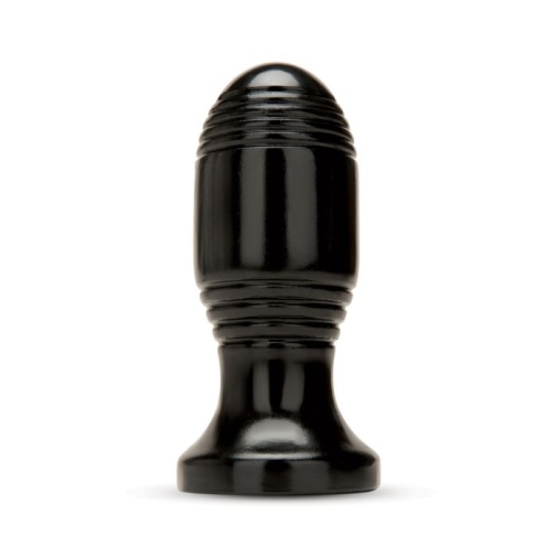 Prowler - Ribbed Anal Plug - Black 照片