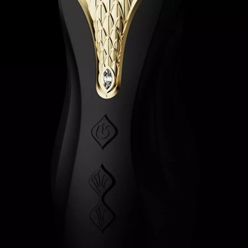 Zalo - King APP Thrusting Vibrator - Obsidian Black photo