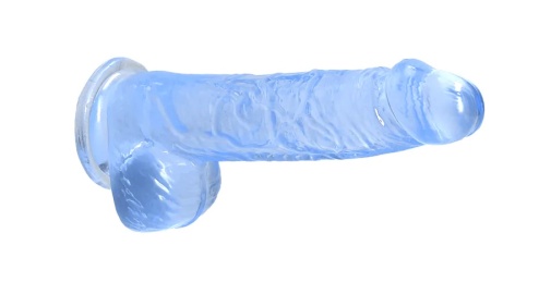 RealRock - 6" Realistic Dildo w Balls - Blue photo