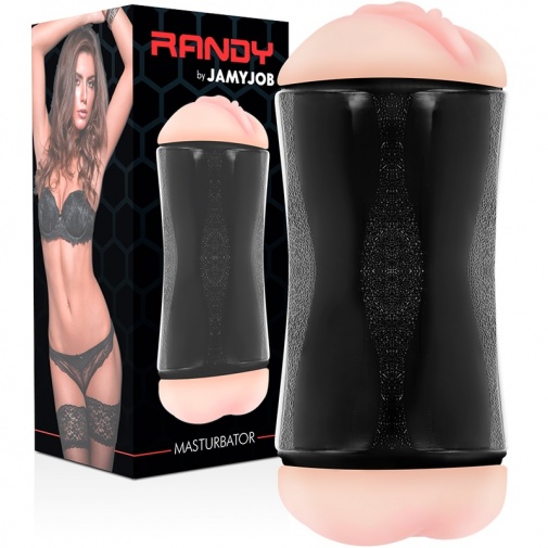 Jamyjob - Randy 双穴自慰器 - 黑色 照片