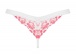 Obsessive - Bloomys Thong - White/Pink - L/XL photo-7