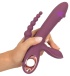 You2Toys - Slim Triple Plum Rabbit Vibrator - Purple photo-2