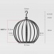 Roomfun - Suspension Pumpkin Cage photo-6