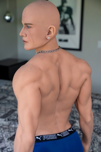 Grant Male Muscular Realistic Sex Doll with abs Ultra Soft TPE 170 cm (5'6 ft) photo
