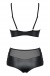 Obsessive - Leatheria 2-pcs Set - Black - S/M photo-8