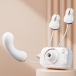 SVAKOM - Miss Alberta Camera APP Suction Massager w Nipple Clips - White photo-2