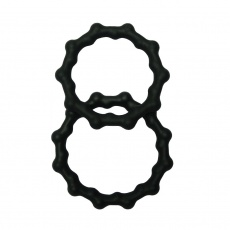 Malesation - Bead Ring Set - Black photo