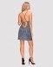 Obsessive - Nadines Chemise & Thong - Blue - L/XL photo-4