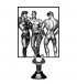 TOF - 3 Piece Silicone Cock Ring Set - Black photo-7