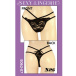 NPG - E062 Premium Lace Thong - Black photo-3