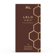 HEX - Respect XL 贴身防滑设计乳胶避孕套加大码 - 12片装 照片