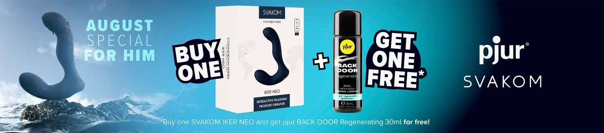 SVAKOM+Pjur male 1 Anal August