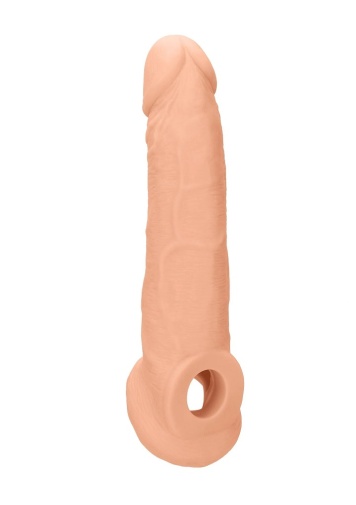 RealRock - Penis Sleeve 9" - Flesh photo