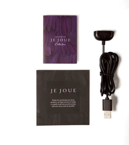 Je Joue - Onyx 震動後庭塞 - 黑色 照片