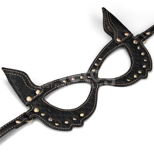 Lovetoy - Rebellion Reign Bunny Eye Mask - Black photo