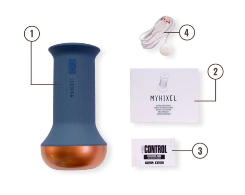 MyHixel - 控制自慰器 - 蓝色 照片