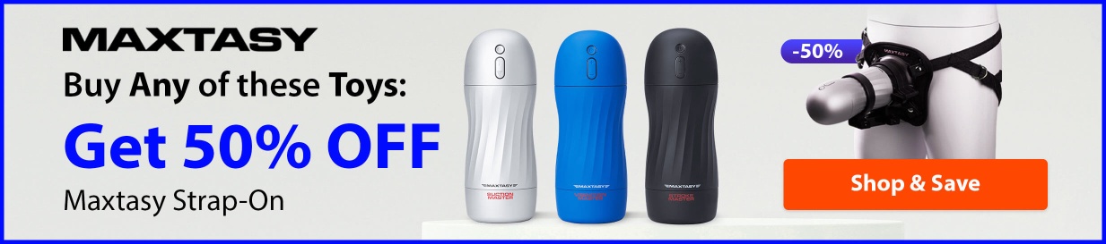 Maxtasy 50% OFF Strap-On