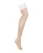 Obsessive - Heavenlly Stockings - White - XL/XXL photo-6
