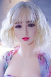 Selene 癡情貧乳歐美金短髮女友 附口交超柔軟TPE仿真性愛娃娃 148 cm 照片