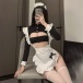 KR - Sexy Maid Costume KRW-098 - Black photo-3