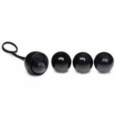 Master Series - Cock Dangler Penis Strap w Weights - Black photo