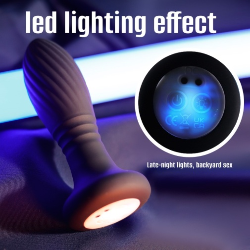 Secwell - Libido Thrusting Plug - Black photo
