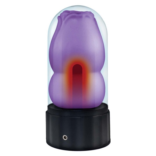 Nasstoys - Delite Rose Heating Masturbator - Purple photo