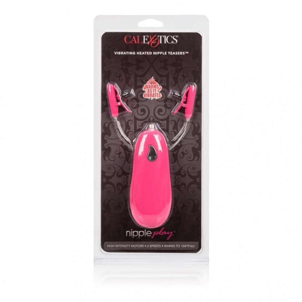 Experience intensely erotic tingles with the Nipple Play Vib... CEN - Vibrating Heated Nipple Teaser - Pink photo-7