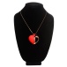 Charmed - 10X Vibro Heart Necklace - Red photo-5