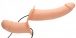 Strap U - Power Pegger 穿戴式束帶連震動雙頭假陽具 - 肉色 照片-5
