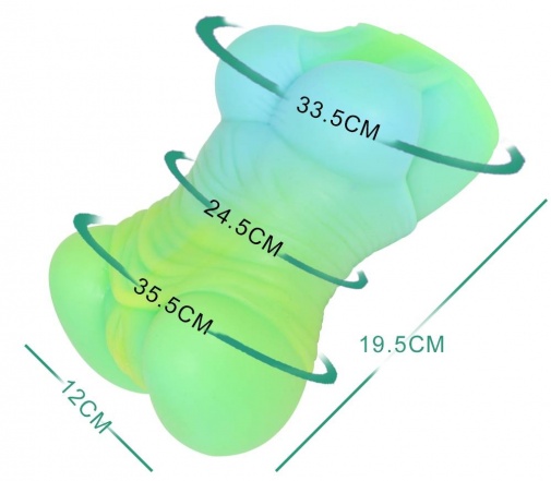 FAAK - Flood Masturbator 1254g - Blue photo