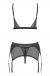 Obsessive - Shibu 3-pcs Set - Black - S/M photo-11