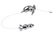 FAAK - Metal Chastity Cage w Catheter & Plug photo-6