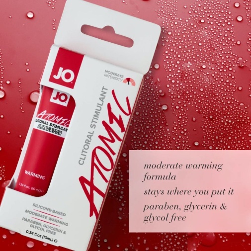 JO - Atomic Warming Clitoral Stimulant for Her - 10ml photo
