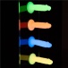 Addiction - 3.3" Glow Dildo Silly Willy photo-5