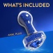 Oh My Gem - Prestige Butt Plug - Blue photo-12