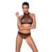 Passion - Moonlight Crotchless Set - Black - L/XL photo
