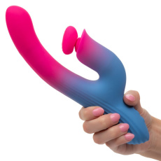 CEN - Elation Thrusting Dual Stimulator - Blue/Pink 照片