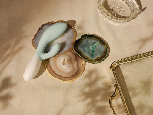 Lelo - Ina 3 Rabbit Vibrator - Seaweed photo
